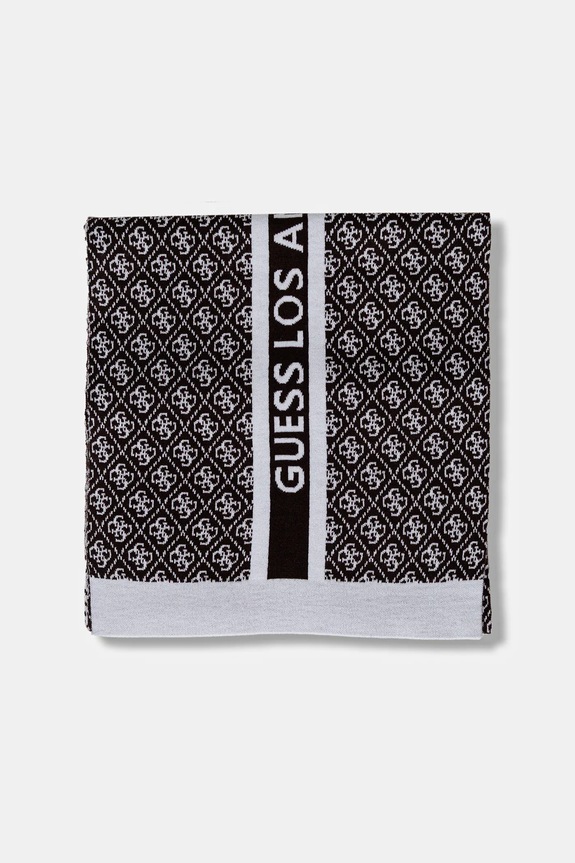 Šál s prímesou vlny Guess SEVYN W4BZ22.Z3JD2 hnedá AW25