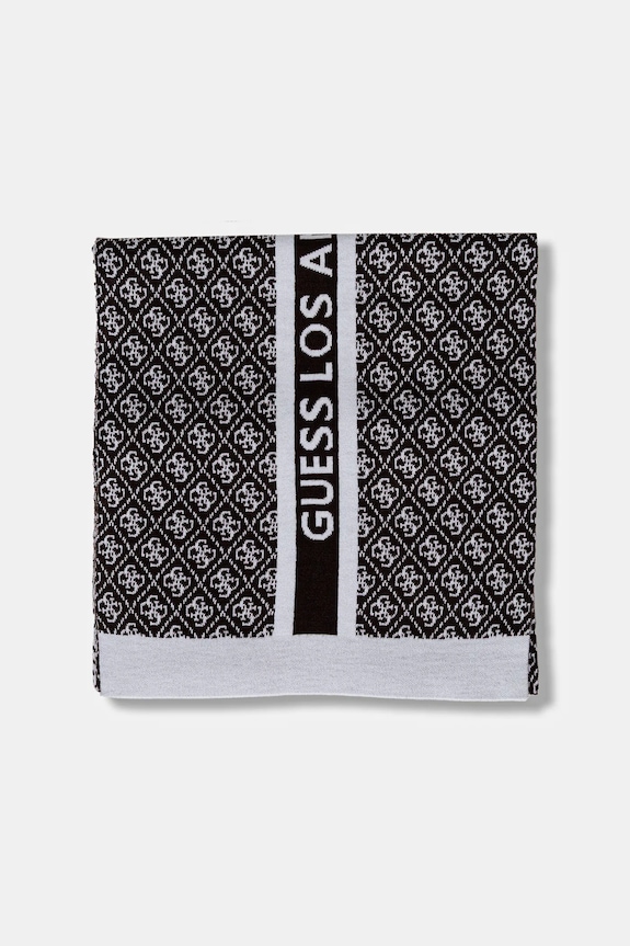 Šál s prímesou vlny Guess SEVYN W4BZ22.Z3JD2 hnedá AW25