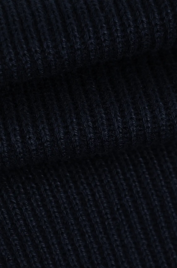 Akcesoria Tommy Hilfiger szalik z domieszką kaszmiru AW0AW16640 granatowy