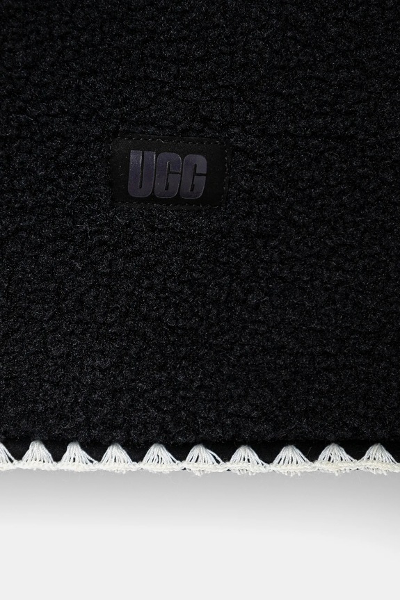 UGG szalik 101021 czarny AW24