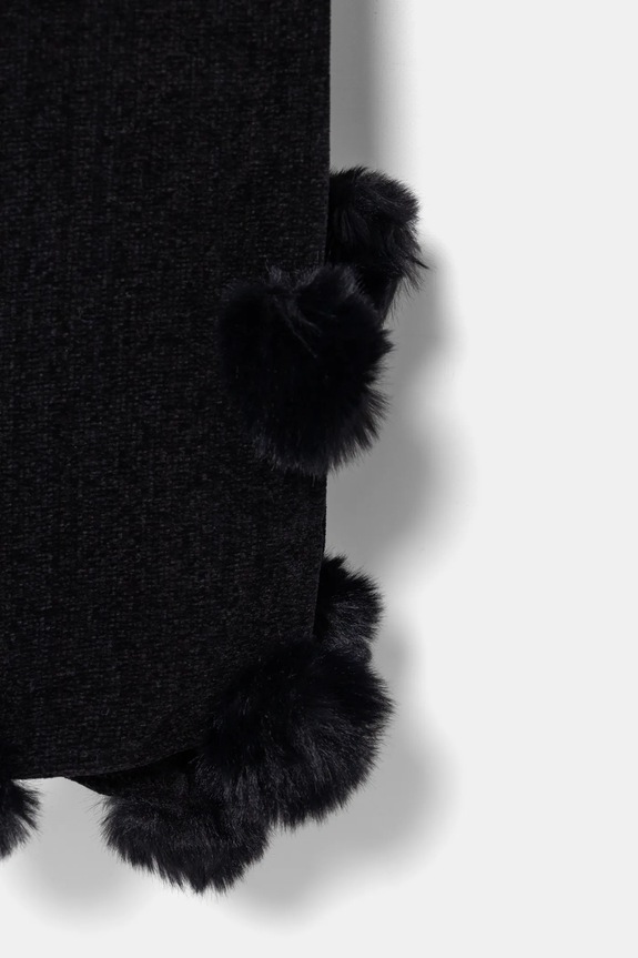 Šal Morgan 5POM 5POM crna AW24