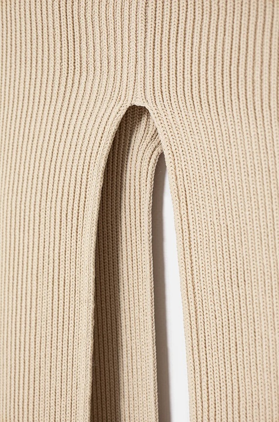 Accessories Coperni scarf Knitted Collar Scarf COPSA01Y3003 beige