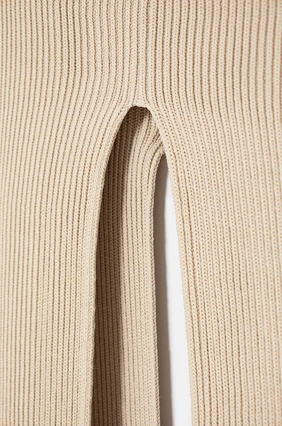 Accessories Coperni scarf Knitted Collar Scarf COPSA01Y3003 beige