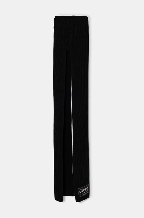 Coperni fular Knitted Collar Scarf COPSA01Y3003 negru AW24