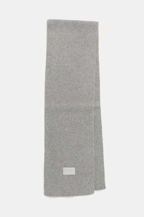 Accessori MICHAEL Michael Kors sciarpa con aggiunta di lana 539820. grigio