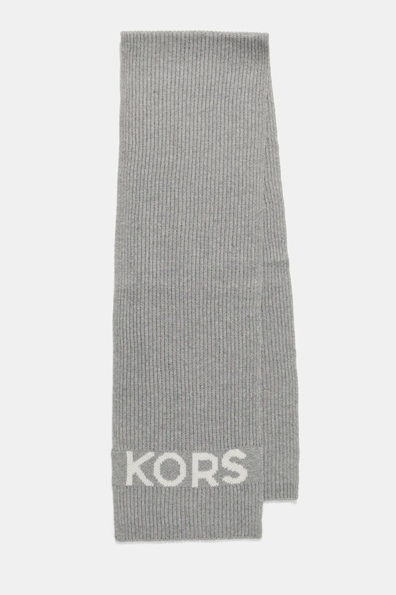 MICHAEL Michael Kors esarfa din amestec de lana 539877 gri AW24