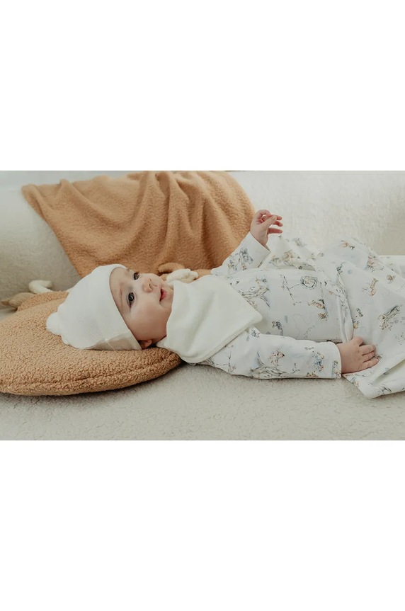 Jamiks chusta dziecięca DIMITRI beżowy DIMITRI.chus.JZH288