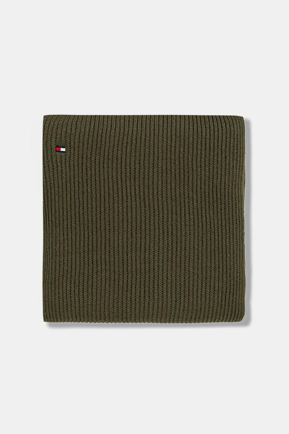 Šál Tommy Hilfiger AM0AM12847 zelená NC25