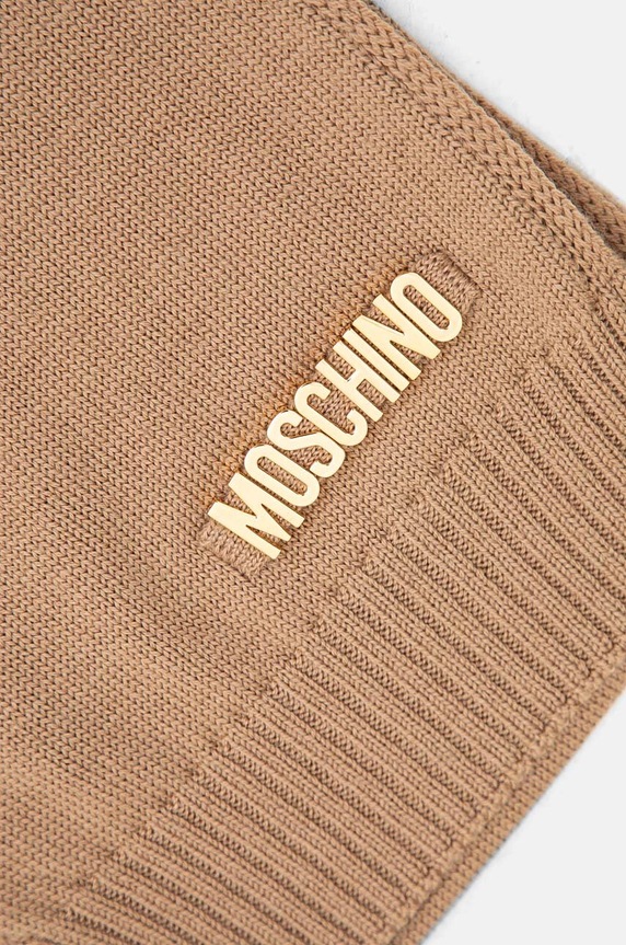 Dodaci Kratki vuneni šal Moschino M2969.30785 smeđa
