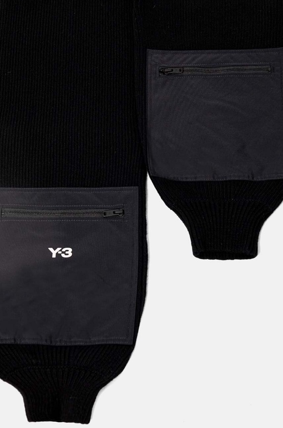 Accessories Y-3 wool scarf Nylon Scarf IY9276 black