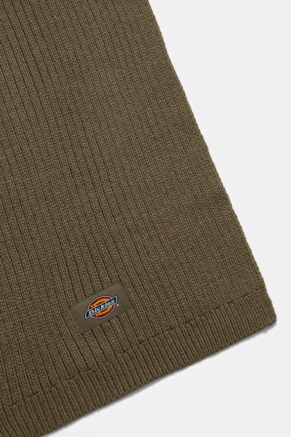 Akcesoria Dickies szalik z domieszką wełny RIB DK0A4Z3G zielony