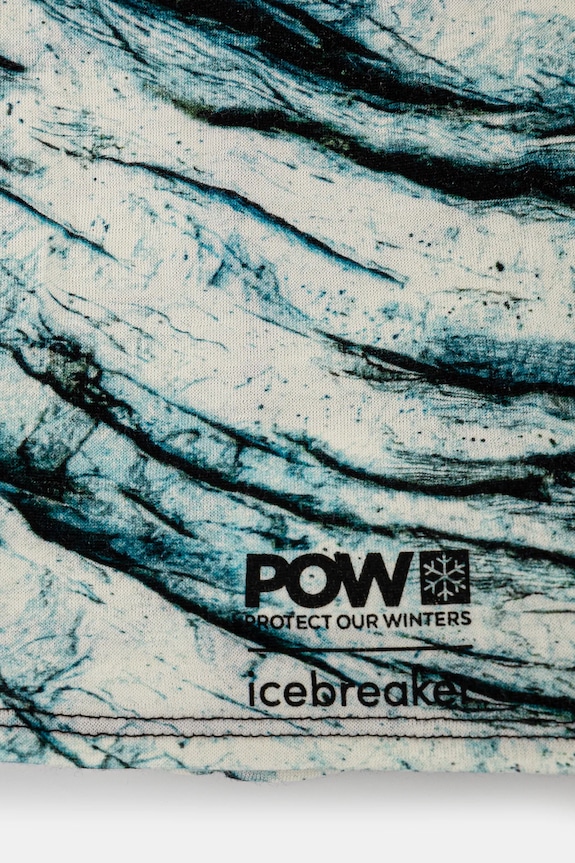 Cjevasti šal Icebreaker Icebreaker x Protect Our Winters IB0A574B03P1 plava AW24