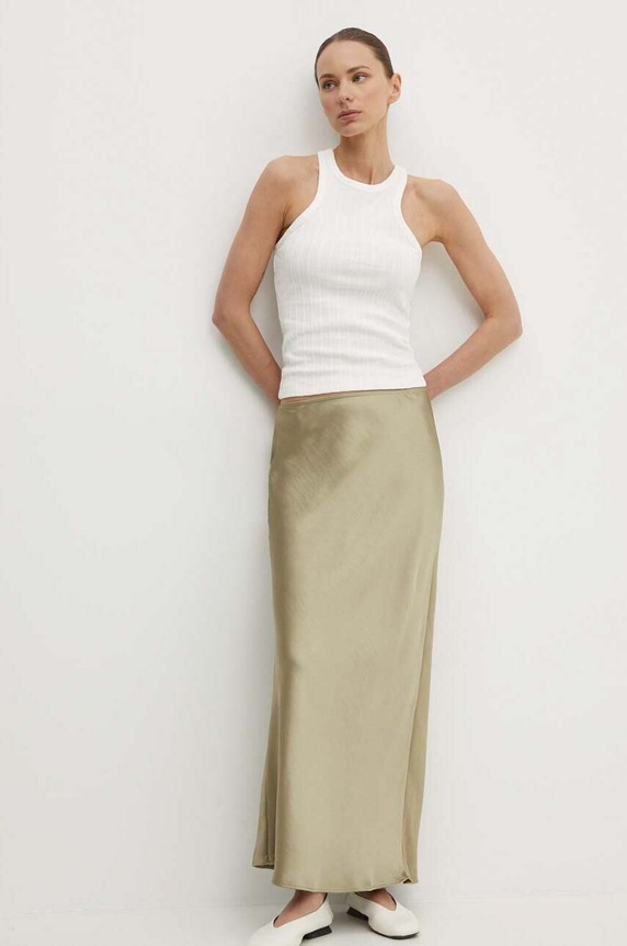 Φούστα Samsoe Samsoe SAAGNETA F24200090 πράσινο AW25