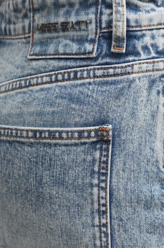 Džínová sukně Miss Sixty 6L2KJ0920000 KJ0920 DENIM S/SKIRT modrá 6L2KJ0920000