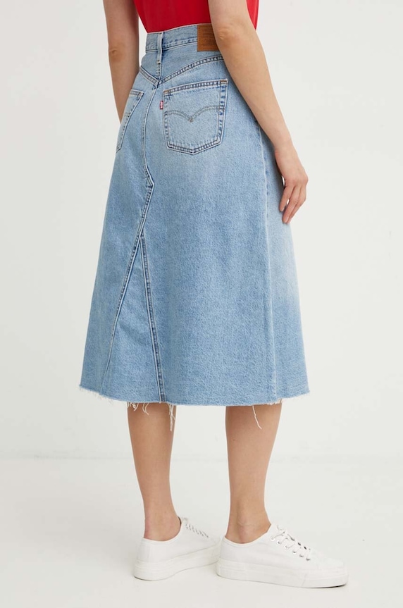 Odzież Levi's spódnica jeansowa A9316 niebieski