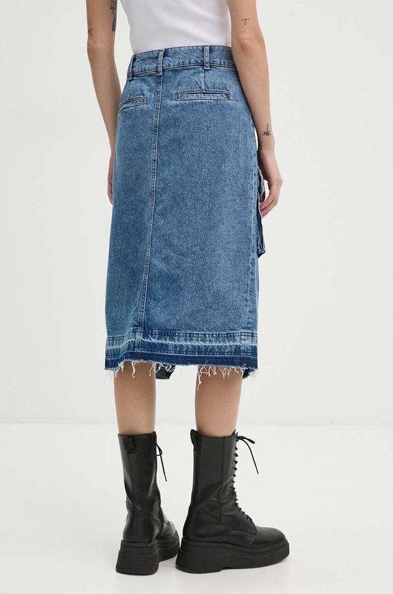 Одяг Джинсова спідниця Moschino Jeans 0101.8221 блакитний