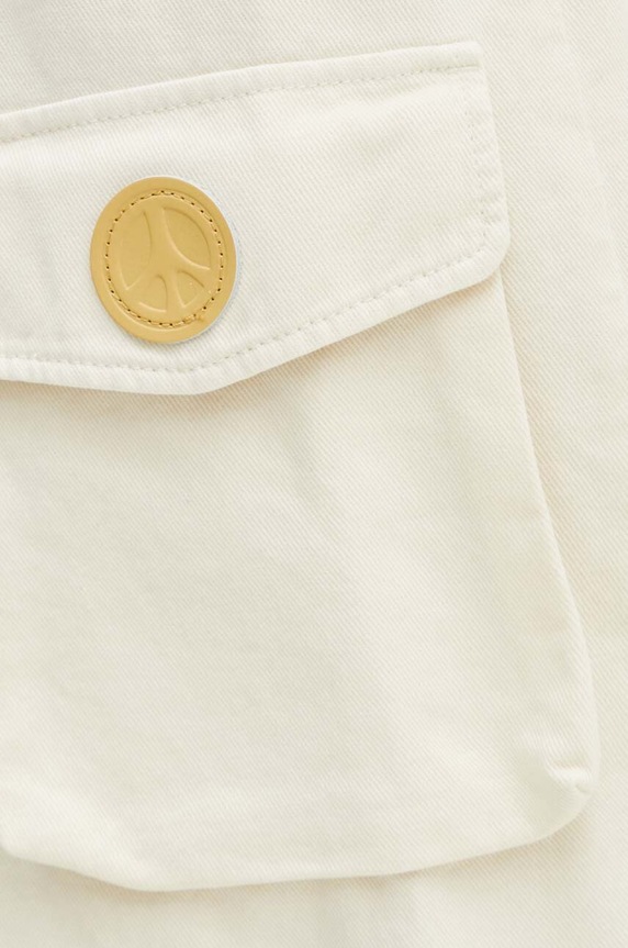 Moschino Jeans spódnica jeansowa beżowy 0119.8225