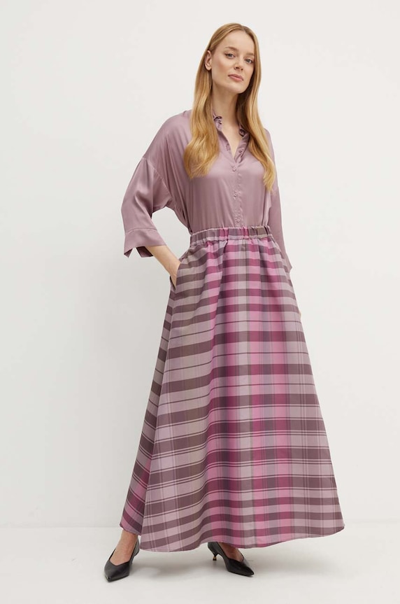 Спідниця MAX&Co. 2426106071200 фіолетовий AW24