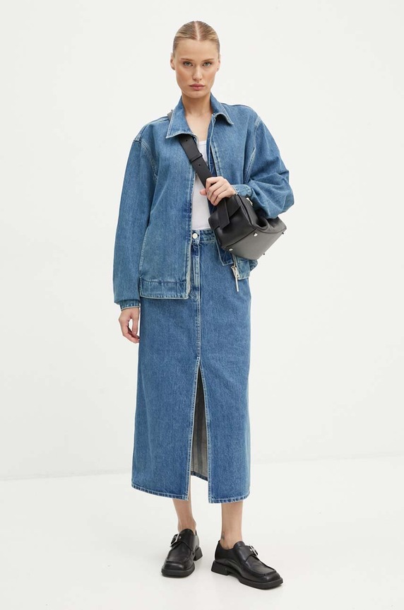 Sunnei gonna di jeans RTWWSKR006 blu SS25