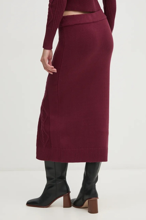 Ruházat Dkny szoknya DJ4R0377 burgundia