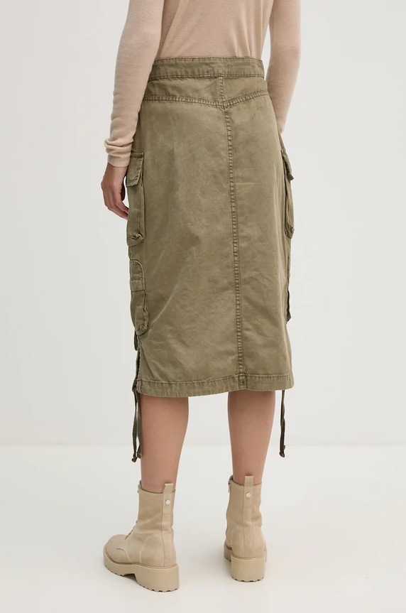 Îmbrăcăminte Alpha Industries fustă din bumbac 148068 verde