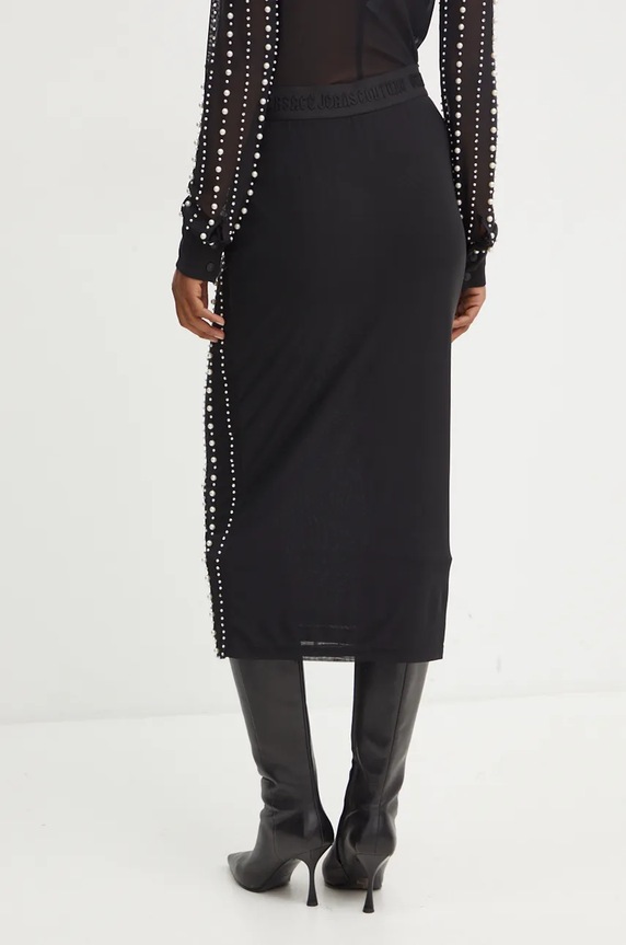 Ρούχα Φούστα Versace Jeans Couture 77HAEI06.CJM01 μαύρο