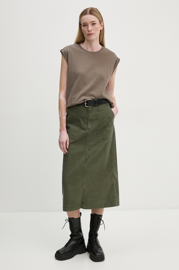 Levi's spódnica jeansowa A8696 zielony AW24