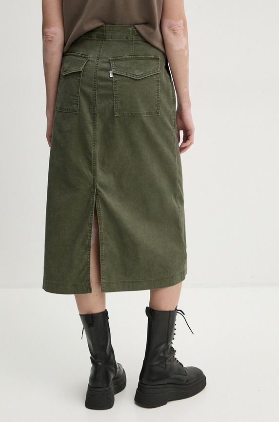 Odzież Levi's spódnica jeansowa A8696 zielony