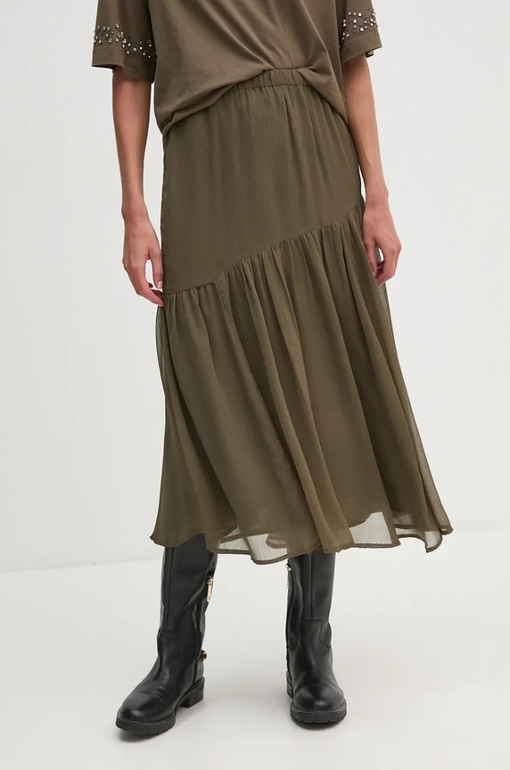 Pepe Jeans spódnica REJOICE casual zielony PL901160
