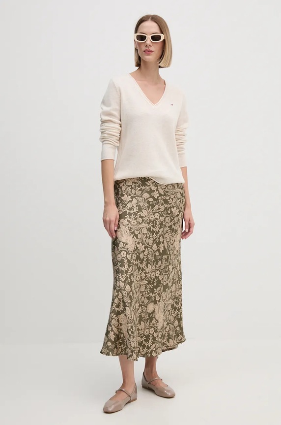 Pepe Jeans spódnica PIETY PL901162 zielony AW24