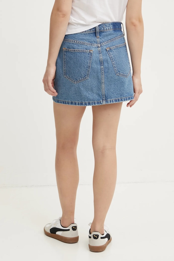 Odzież Abercrombie & Fitch spódnica jeansowa KI143.4346.275 niebieski