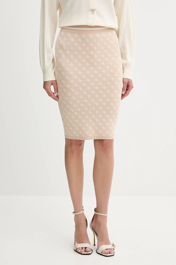 Sukně Guess LISE béžová W4BD53.Z37K0