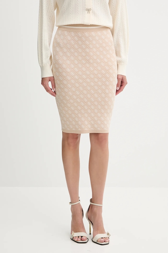 Sukně Guess LISE béžová W4BD53.Z37K0