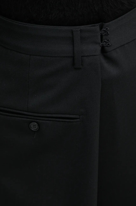 MM6 Maison Margiela skirt S62MI0025.M35227 black