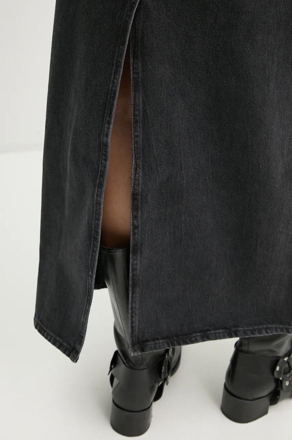 G-Star fustă din denim negru D24385.D772