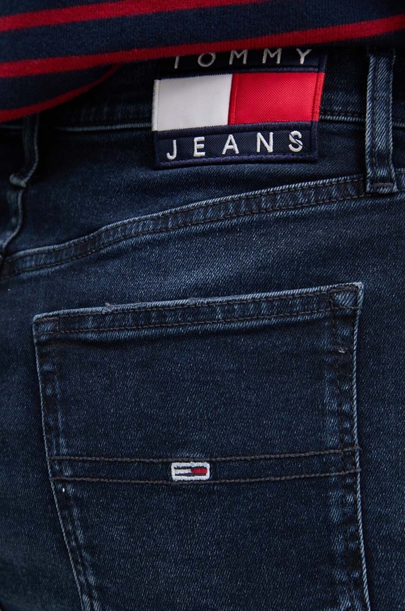 Τζιν φούστα Tommy Jeans σκούρο μπλε DW0DW18951