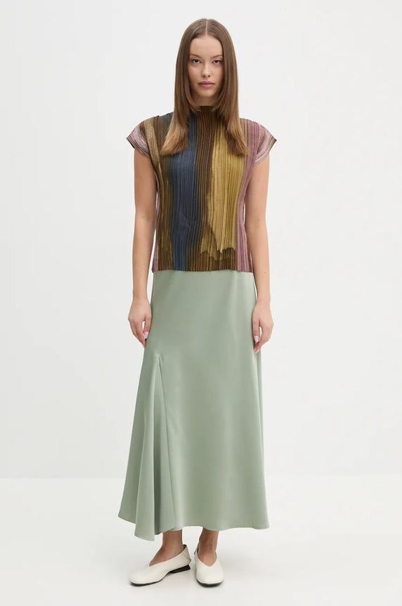 Спідниця Sandro Ferrone SFS32YBEMANOLO бірюзовий AW24