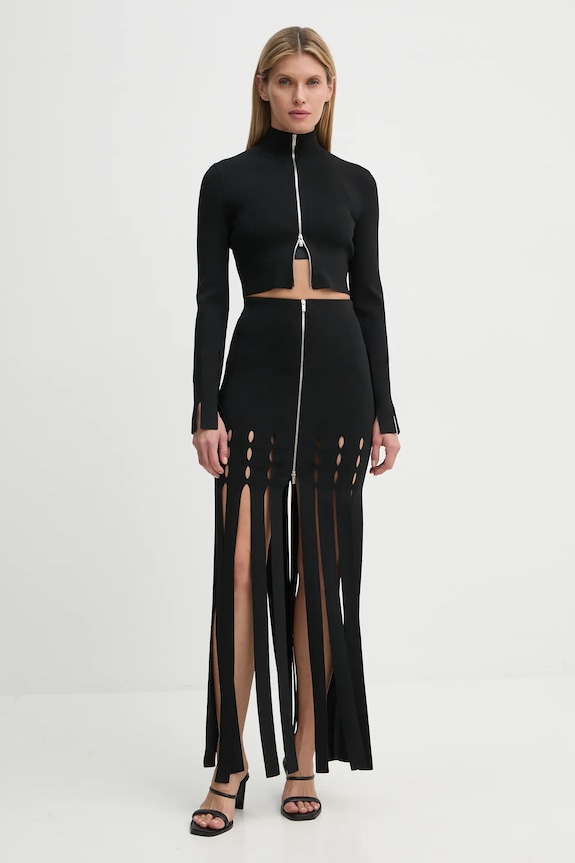 Nanushka skirt TRIANA NW24FWSK47000 black AW24