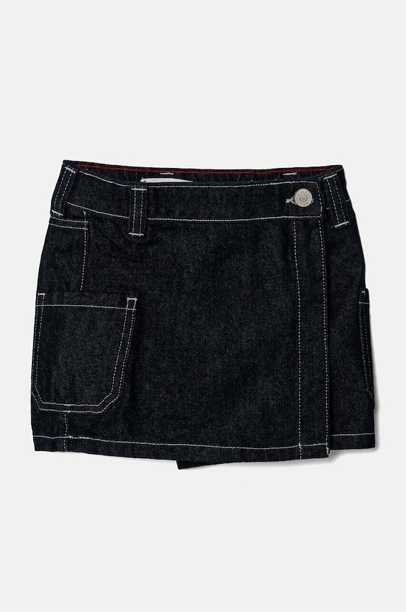 Tommy Hilfiger gyerek szoknyanadrág KG0KG08120.9BYH.128.176 sötétkék AW24