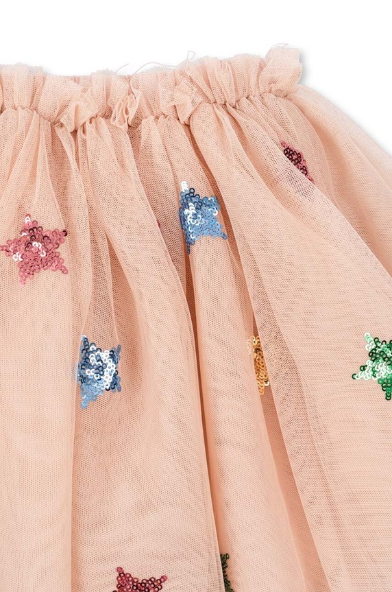 Dievča Dievčenská sukňa Konges Sløjd YVONNE SKIRT KS101759 béžová