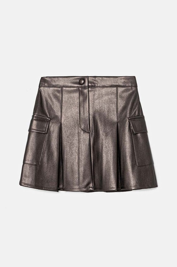 Дитяча спідниця Mayoral Spódnica cargo imitacja skóry 7972.8C.Junior.9BYH коричневий AW24