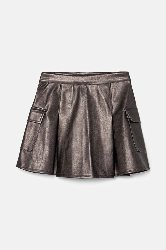 Дівчинка Дитяча спідниця Mayoral Spódnica cargo imitacja skóry 7972.8C.Junior.9BYH коричневий