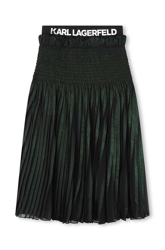 Karl Lagerfeld spódnica dziecięca Z30195.114.150 zielony AW24