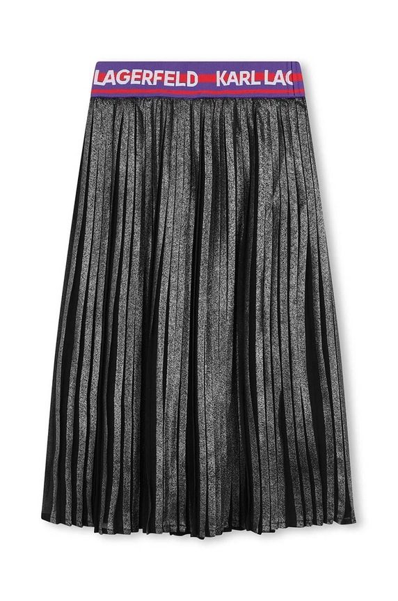 Κοριτσίστικα Παιδική φούστα Karl Lagerfeld Z30196.114.150 ασημί