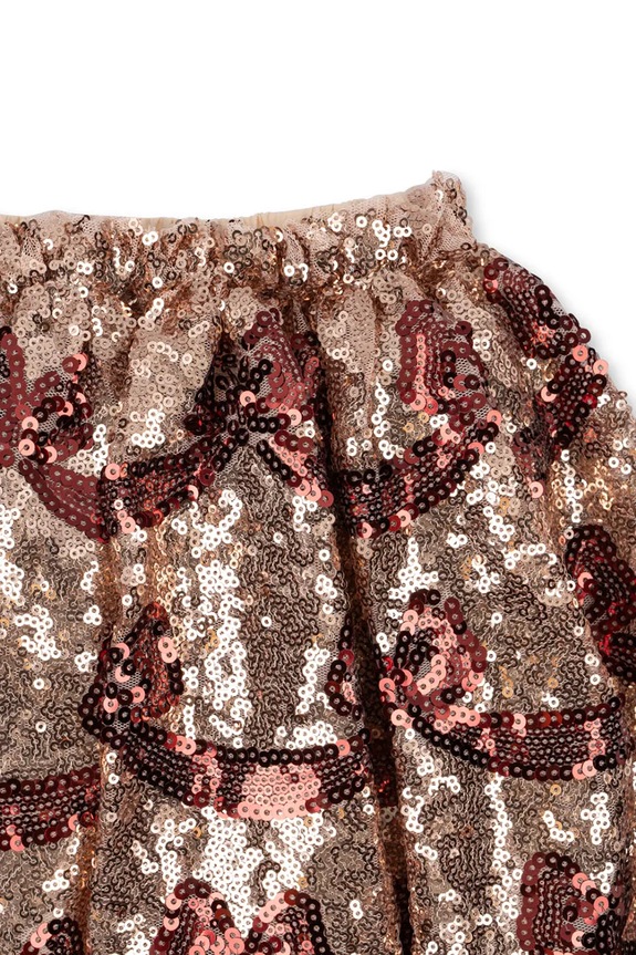 Djevojčice Suknja Konges Sløjd STARLA BOW WOW SKIRT KS102173 zlatna