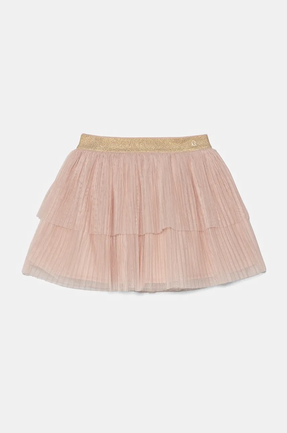 Детская юбка United Colors of Benetton mini розовый 4TQFG000Z.P.Seasonal