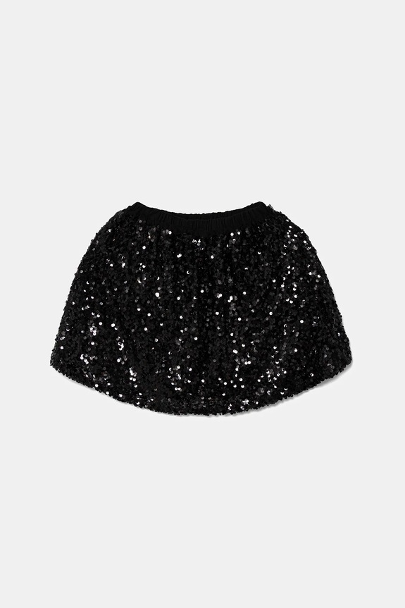 Παιδική φούστα United Colors of Benetton 48U9C001S.G.Seasonal μαύρο AW24