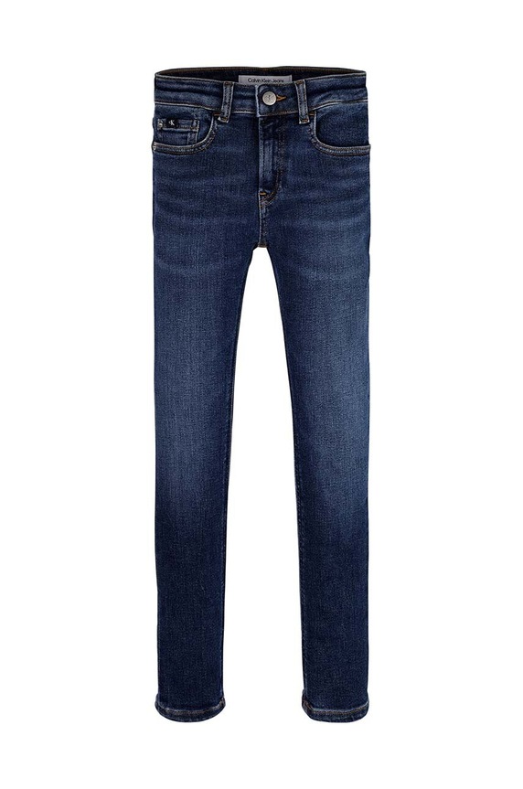 Detské rifle Calvin Klein Jeans SKINNY IB0IB02113.9BYH.128.176 modrá AW24