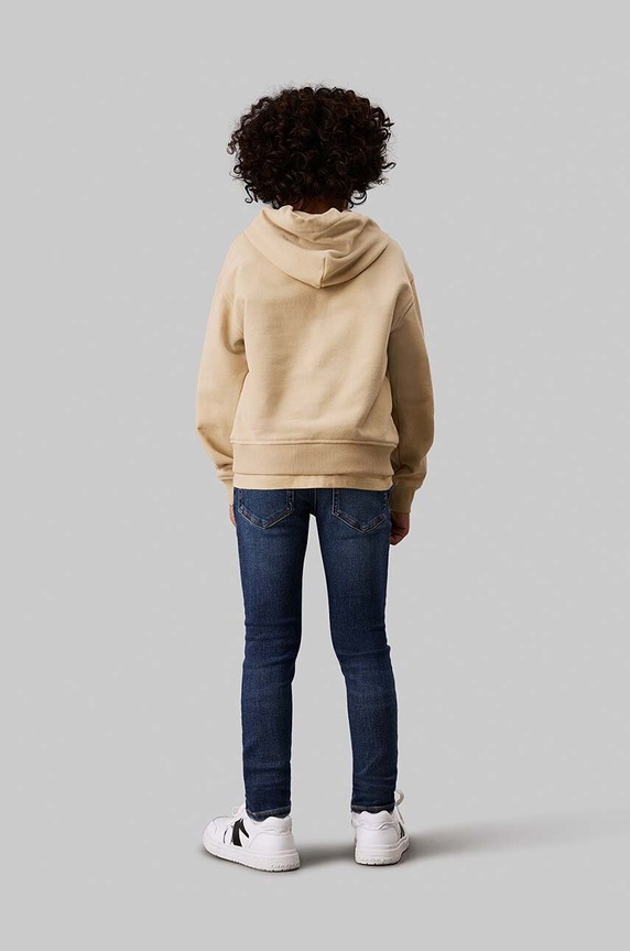 Detské rifle Calvin Klein Jeans SKINNY modrá IB0IB02113.9BYH.128.176