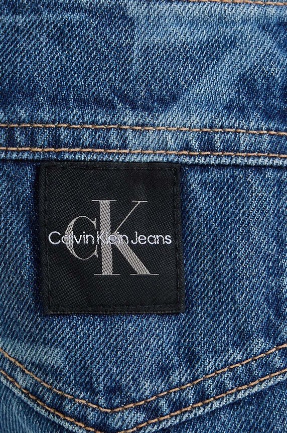 Chlapec Detské rifle Calvin Klein Jeans REGULAR IB0IB02114.9BYH tmavomodrá